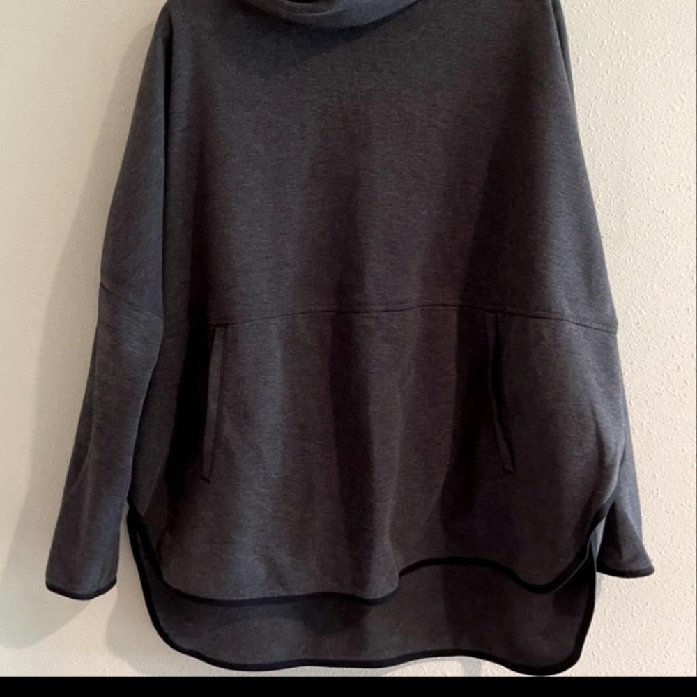 The North Face Grey Turtleneck Sweatshirt